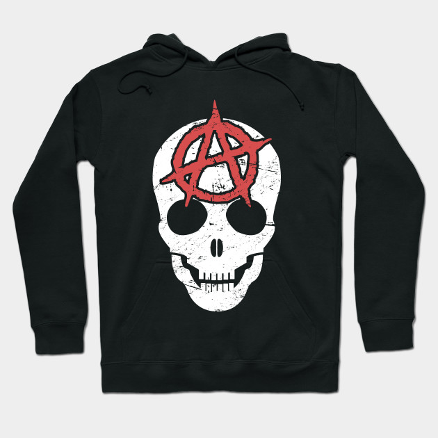 Distressed Anarchy Skull | Punk Rock